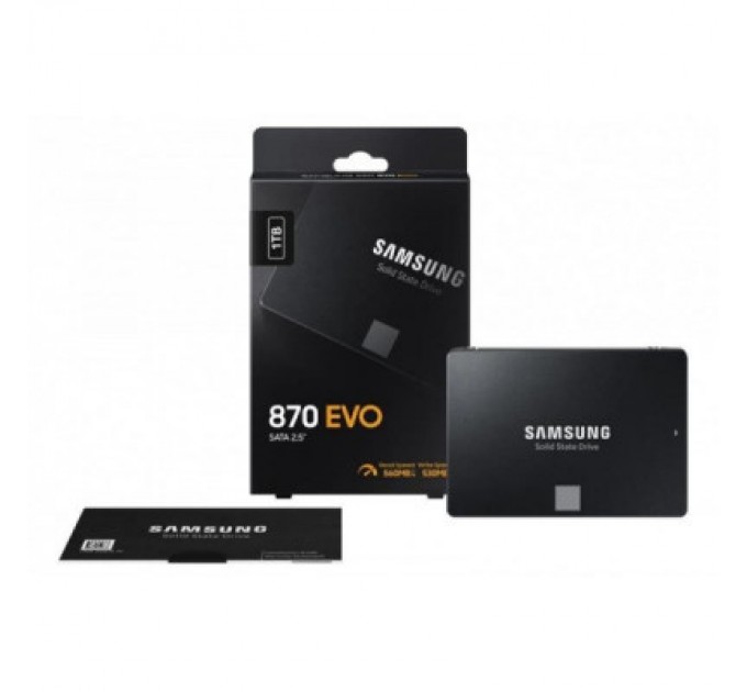 Samsung Накопичувач SSD 2.5" 2TB 870 EVO Samsung (MZ-77E2T0B/EU)