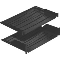 Полка 19" 2U глиб. 350мм, консольна, RAL 9005 Mirsan (MR.RAK2U35.01)