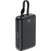 Acefast Батарея універсальна Acefast 20000mAh 22,5W PD, QC/3.0 USB-A+USB-C In/Out,build-in cable M14 Black (6974316283966)