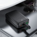 Acefast Батарея універсальна Acefast 20000mAh 22,5W PD, QC/3.0 USB-A+USB-C In/Out,build-in cable M14 Black (6974316283966)