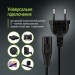 ColorWay Кабель живлення C7 2m black ColorWay (CW-CBP085-BK)