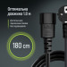 ColorWay Кабель живлення C13 1.8m black ColorWay (CW-CBP082-BK)