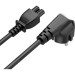 ColorWay Кабель живлення C5 1.0m black ColorWay (CW-CBP084-BK)