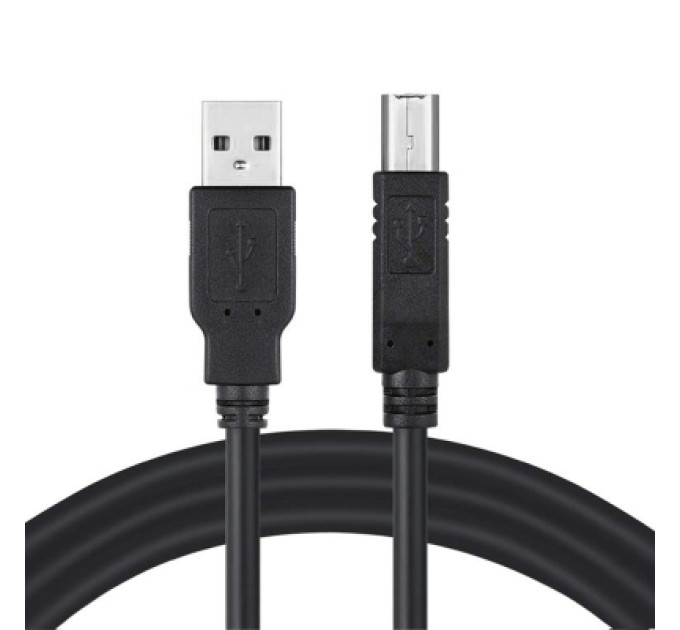 ColorWay Кабель для принтера USB 2.0 AM/BM 3.0m black ColorWay (CW-CBUB073-BK)