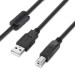 ColorWay Кабель для принтера USB 2.0 AM/BM 3.0m black ColorWay (CW-CBUB073-BK)