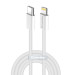 ColorWay Дата кабель USB-C to Lightning 2.0m PD 27W braided gray ColorWay (CW-CBPDCL068-GR)