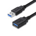 ColorWay Дата кабель USB 3.0 AM/AF 1.8m black ColorWay (CW-CBUF075-BK)
