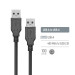 ColorWay Дата кабель USB 2.0 AM/AM 1.0m black ColorWay (CW-CBUU071-BK)