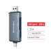 ColorWay Зчитувач флеш-карт ColorWay USB 2.0/USB-C to CF/SD/MicroSD (CW-CR-01)