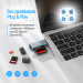 ColorWay Зчитувач флеш-карт ColorWay USB 2.0/USB-C to CF/SD/MicroSD (CW-CR-01)