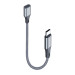 ColorWay Перехідник USB-C M to Lightning F 0.17m gray ColorWay (CW-AD-CL)