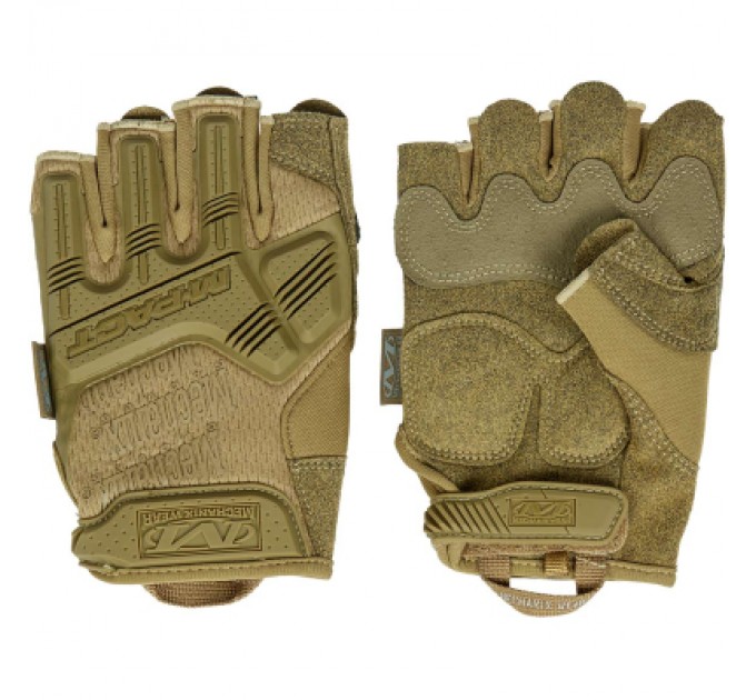 Тактичні рукавички Mechanix M-Pact Fingerless XL Coyote (MFL-72-011)