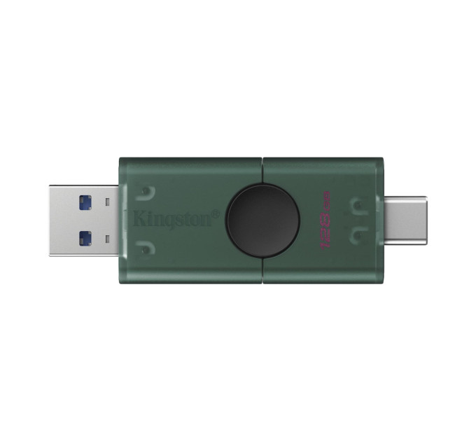 Kingston Флеш-накопичувач USB3.2 128GB Type-C Kingston DataTraveler Duo Green (DTDEG2/128GB)
