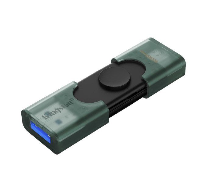 Kingston Флеш-накопичувач USB3.2 128GB Type-C Kingston DataTraveler Duo Green (DTDEG2/128GB)