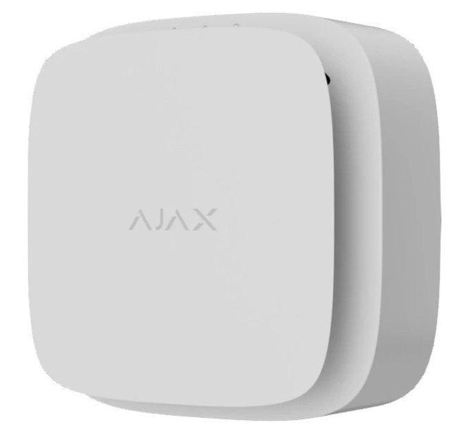 Ajax Бездротовий пожежний датчик Ajax FireProtect 2 RB (Heat/CO) (8EU) white з сенсорами диму,температури та чадного газу (53357.167.WH1)