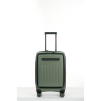 Валіза Bagland маленька 40 л хакі (1140721770)