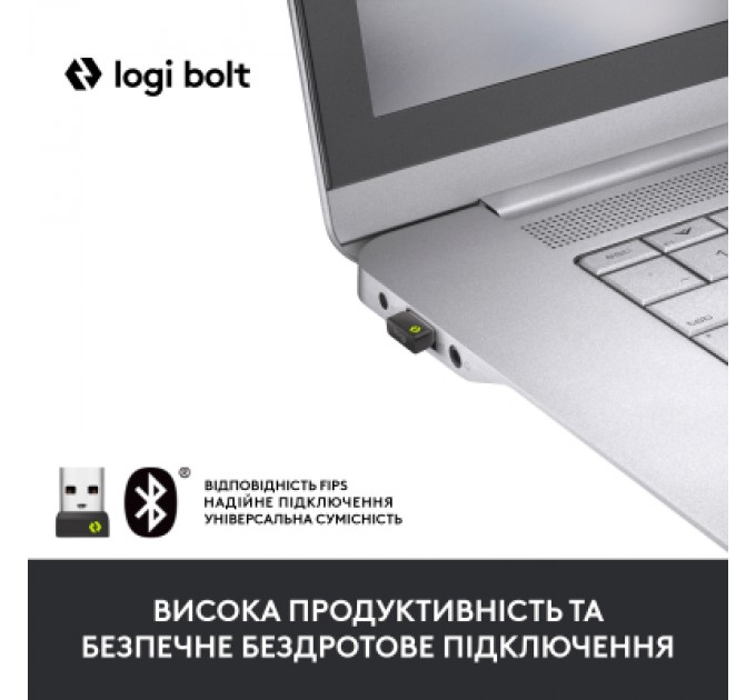 Logitech Мишка Logitech Signature M650 L Wireless Mouse for Business Off-White (910-006349)