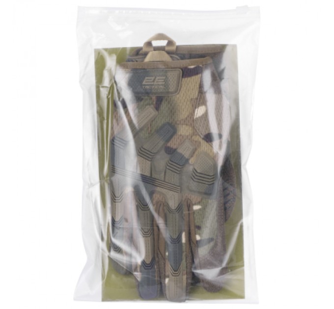 Тактичні рукавички 2E Full Touch M камуфляж (2E-TACTGLOFULTCH-M-MC)