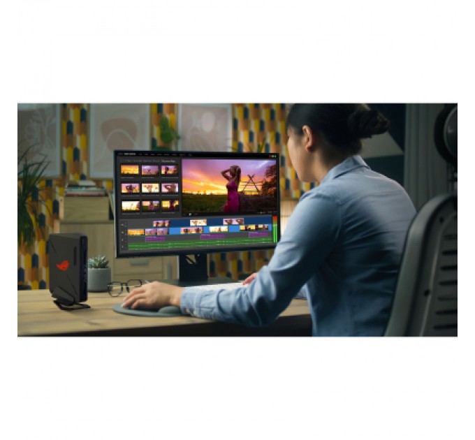 Комп'ютер ASUS ROG NUC Gaming RNUC14SRKU9189A2I / Ultra 9 185H, 32, 1TB, RTX 4070, Wi-Fi, Win11 (90AS0051-M00100)