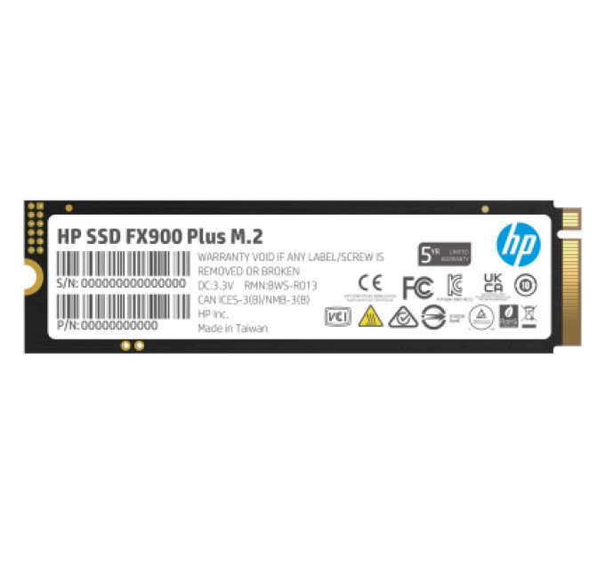 HP Накопичувач SSD M.2 2280 2TB FX900 Plus HP (7F618AA)