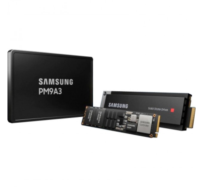 Samsung Накопичувач SSD U.2 2.5" 15.36TB PM9A3 Samsung (MZQL215THBLA-00A07)