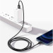 Baseus Дата кабель USB 2.0 AM to Lightning 1.0m 2.4A Superior Series Black Baseus (CALYS-A01)