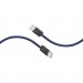 Дата кабель USB-C to USB-C ecoline-cc200.navy Promate (ecoline-cc200.navy)