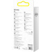 Baseus Дата кабель USB 2.0 AM to Lightning 2.0m 2.4A Jelly Liquid Silica Gel Black Baseus (CAGD000101)