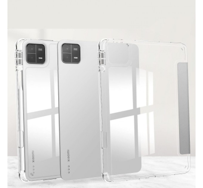 BeCover Чохол до планшета BeCover TPU Edge stylus mount Xiaomi Mi Pad 6 / 6 Pro 11" Sliver (709560)