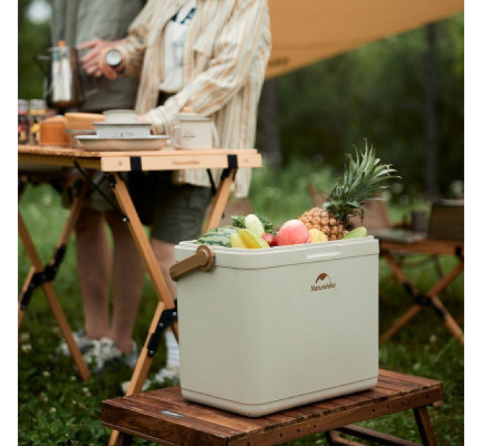 Naturehike Термобокс Naturehike CNK2300BS011 24 л бежевий (6976023925665)