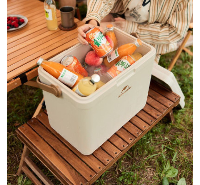Naturehike Термобокс Naturehike CNK2300BS011 24 л бежевий (6976023925665)