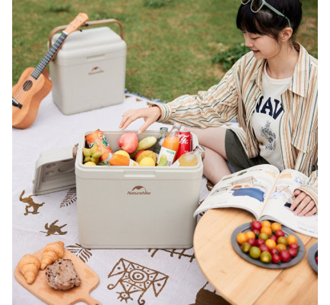 Naturehike Термобокс Naturehike CNK2300BS011 24 л бежевий (6976023925665)