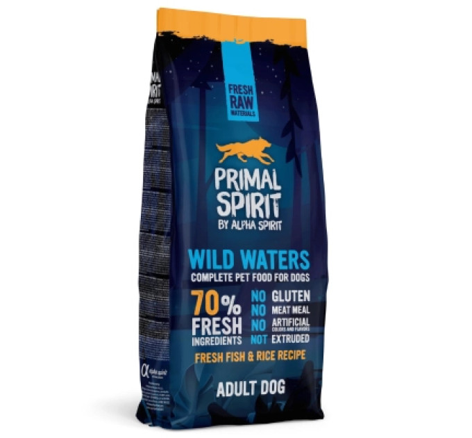 Alpha Spirit Сухий корм для собак Alpha Spirit Primal Wild Waters 12 кг (8436586310820)