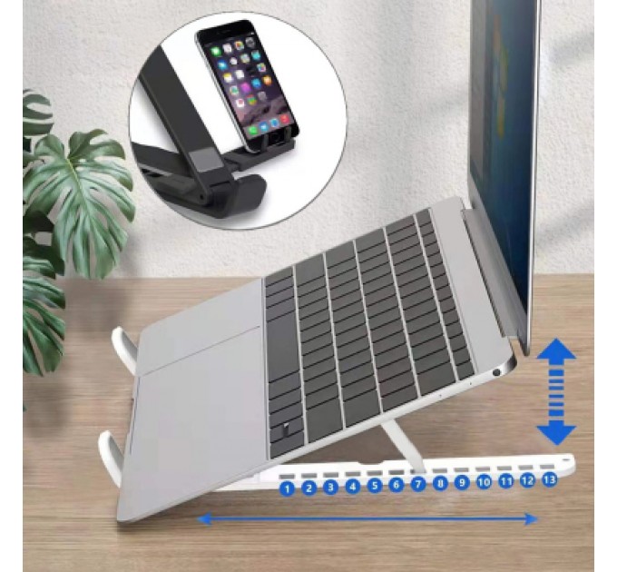 XoKo Підставка до ноутбука XoKo NST-003 White (XK-NST-003-WH)