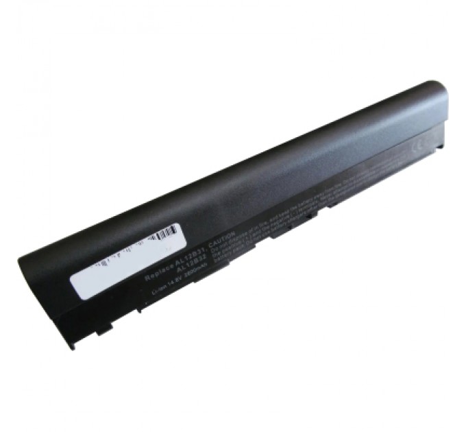 AlSoft Акумулятор до ноутбука Acer AL12B32, 2500mAh (37Wh), 4cell, 14.8V, Li-ion, black AlSoft (A47232)