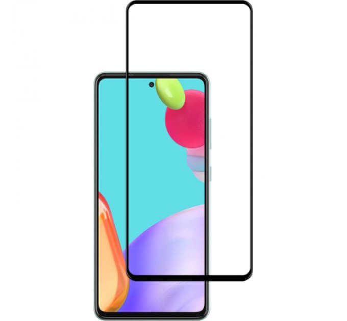 Скло захисне ACCLAB Full Glue Samsung A52 Black (1283126510540)