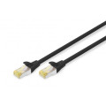 Digitus Патч-корд 2м CAT 6a S-FTP, AWG 26/7, Cu, LSZH, black Digitus (DK-1644-A-020/BL)