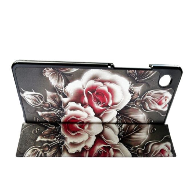 BeCover Чохол до планшета BeCover Smart Case Samsung Galaxy Tab A11 SM-X133/X135 8.7" Black Rose (713983)