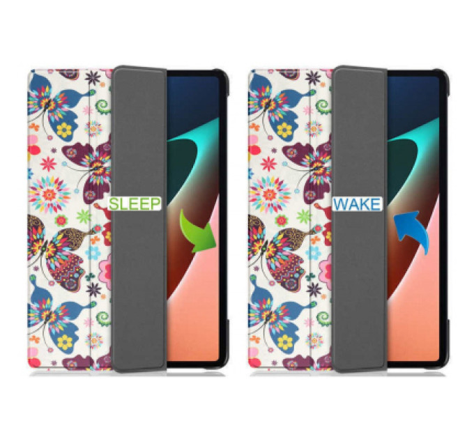 BeCover Чохол до планшета BeCover Smart Case Samsung Galaxy Tab A11 SM-X133/X135 8.7" Butterfly (713973)