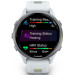 Garmin Смарт-годинник Garmin Forerunner 970, Whitestone/Amp Yellow, GPS (010-02969-11)