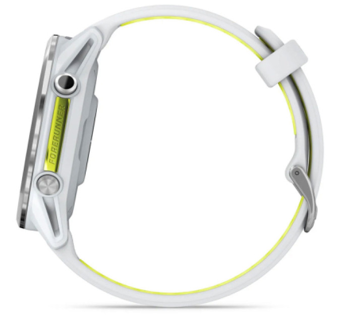 Garmin Смарт-годинник Garmin Forerunner 970, Whitestone/Amp Yellow, GPS (010-02969-11)