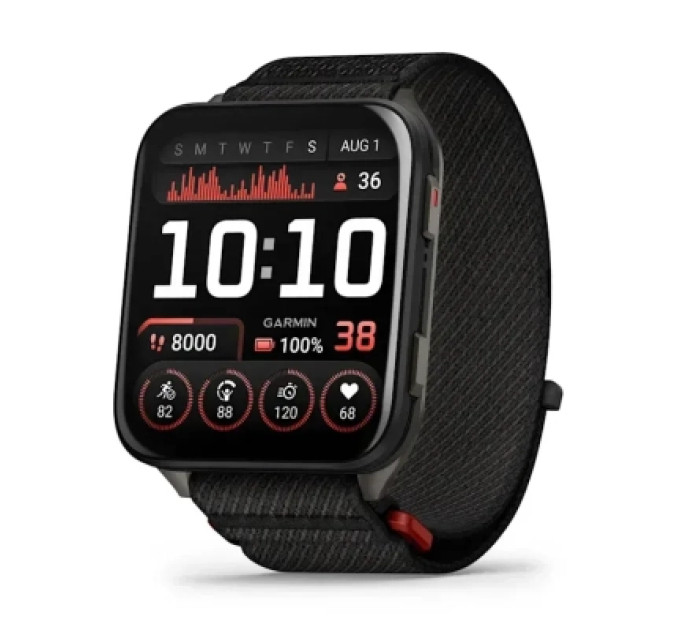 Garmin Смарт-годинник Garmin Venu X1, Black, GPS (010-02980-02)