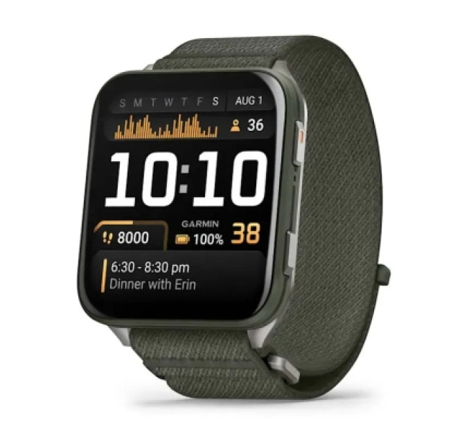 Garmin Смарт-годинник Garmin Venu X1, Moss, GPS (010-02980-03)