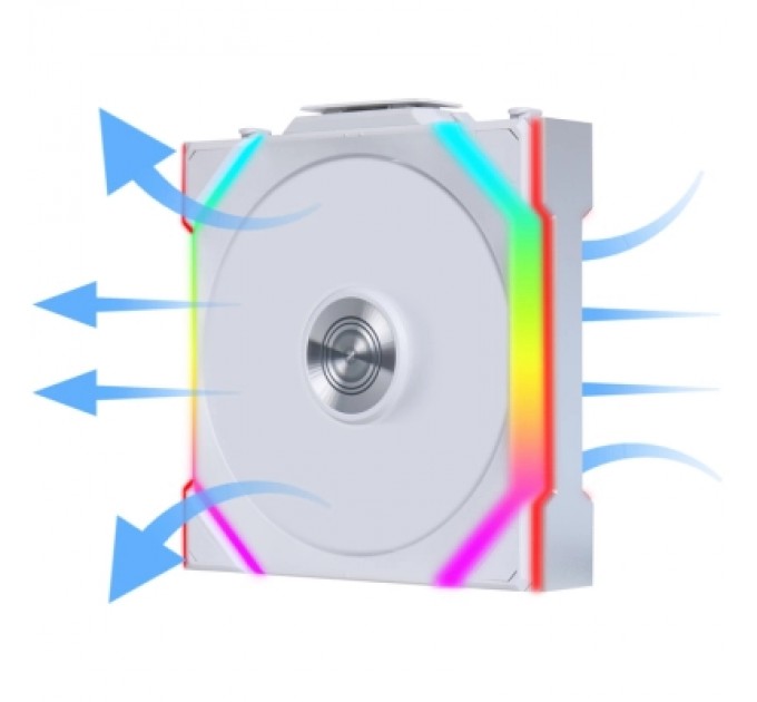 Кулер до корпусу Lian Li Uni Fan SL WIRELESS Reverse, 120-1, Wh (G99.12RSL1W1W.00)