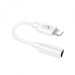 SkyDolphin Перехідник SkyDolphin AU02 Lightning - 3.5 мм (M/F) White (ADPT-00017)