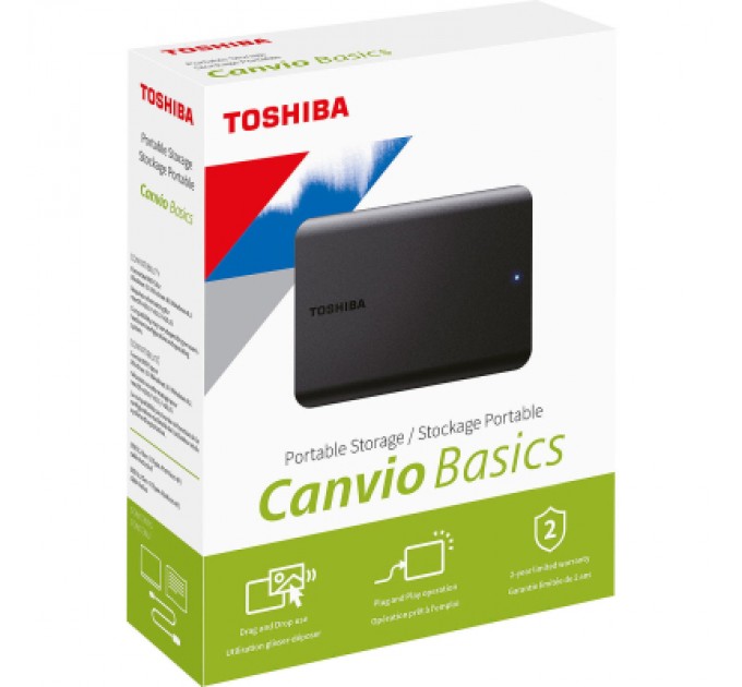 Toshiba Зовнішній жорсткий диск 2.5" 4TB Toshiba (HDTB540EK3CA)