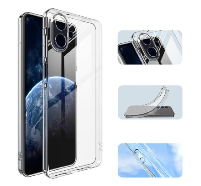 Чохол до мобільного телефона BeCover Silicone Samsung Galaxy A07 SM-A075 Transparent (713686)