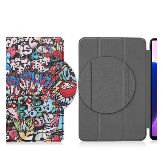 Чохол до планшета BeCover Smart Case Samsung Galaxy Tab A11 Plus SM-X236B 11.0" Graffiti (714005)