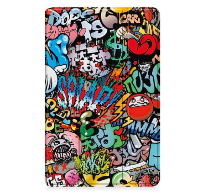 Чохол до планшета BeCover Smart Case Samsung Galaxy Tab A11 Plus SM-X236B 11.0" Graffiti (714005)