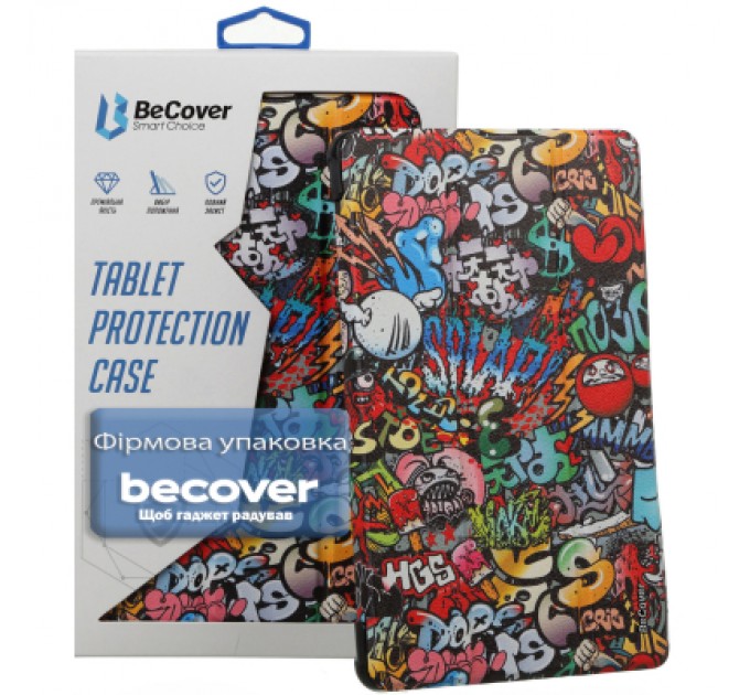 Чохол до планшета BeCover Smart Case Samsung Galaxy Tab A11 Plus SM-X236B 11.0" Graffiti (714005)